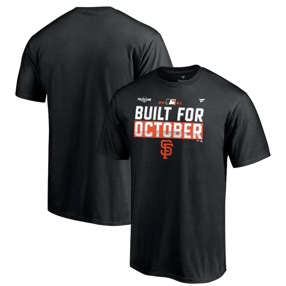 San Francisco Giants 2021 Postseason Locker Room T-Shirt MLB Size 2XL